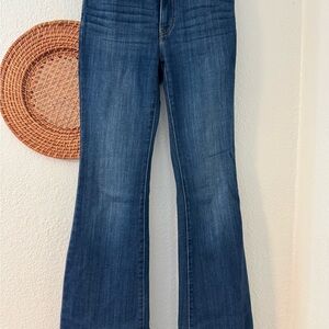 Levi's Blue Flare Wide Leg Jeans